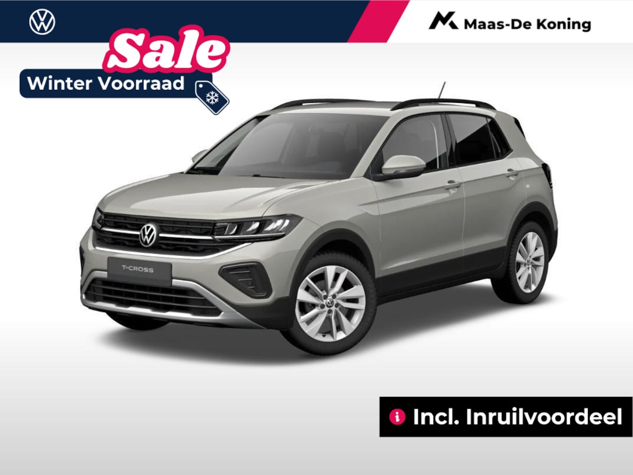 Volkswagen T-Cross - Life Edition 1.0 TSI 95 pk 5 versn. Hand · Achteruitrijcamera · Privatelease vanaf €,-359 - AutoWereld.nl