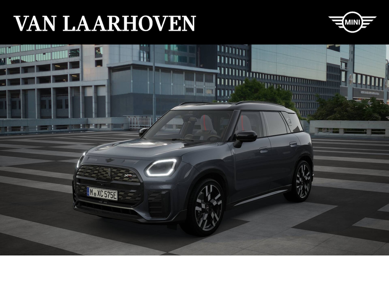 MINI Countryman - SE ALL4 / JCW / Pakket L / 20" John Cooper Works Flag Spoke 2-tone - AutoWereld.nl