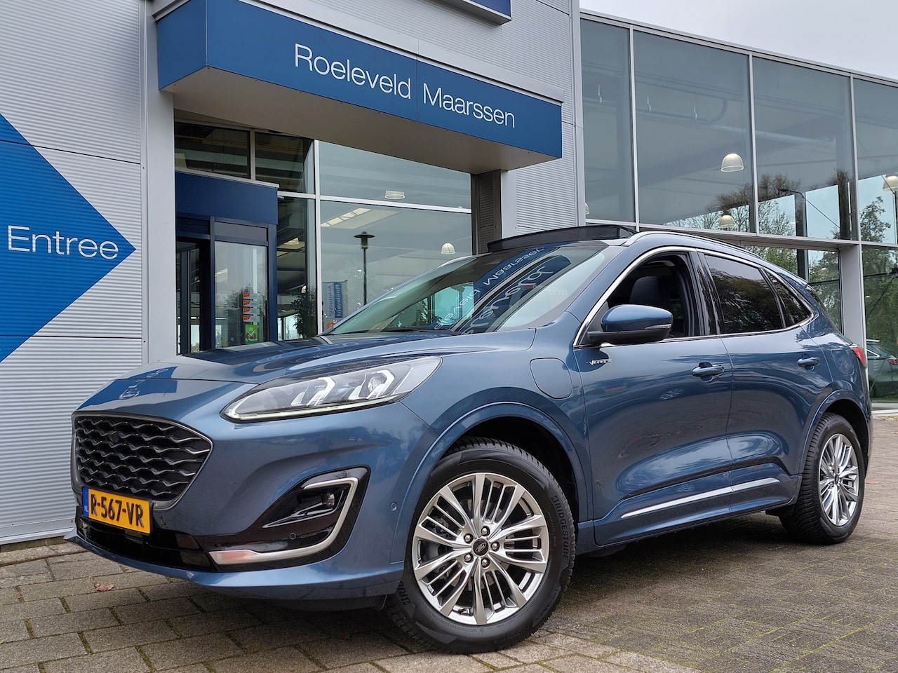 Ford Kuga - 2.5 PHEV Automaat Vignale | Navi + Apple Carplay | Clima | Adap.Cruise | B&O Sound | Head- - AutoWereld.nl