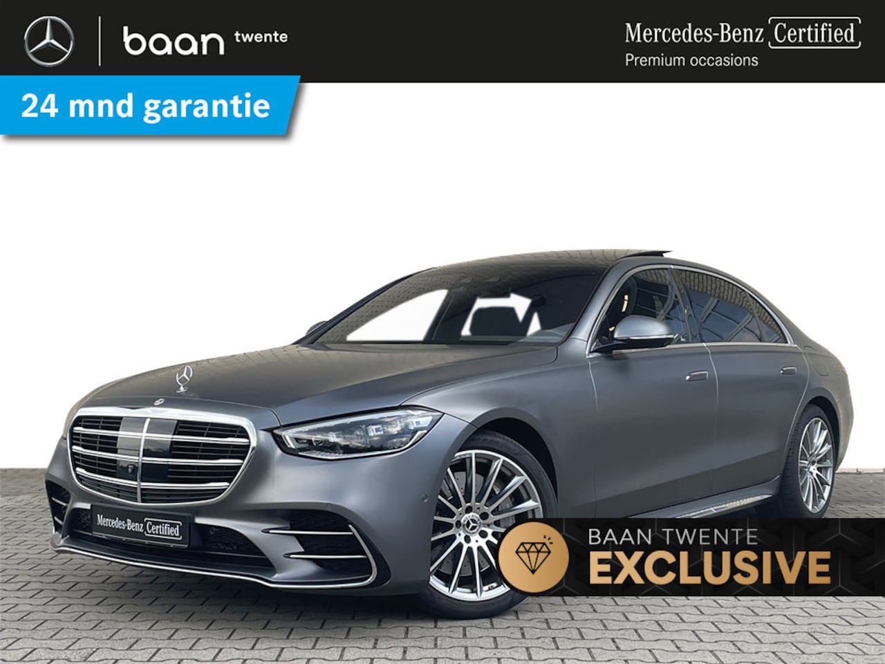 Mercedes-Benz S-klasse - 580 e Lang AMG Line Rear executive pakket | Digital Light | Warmte pakket - AutoWereld.nl