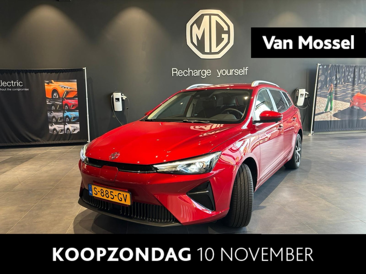 MG 5 - Standard Range Luxury 50 kWh | 1e-Eigenaar | Leder | Navi | 360 Camera | Apple CarPlay | A - AutoWereld.nl