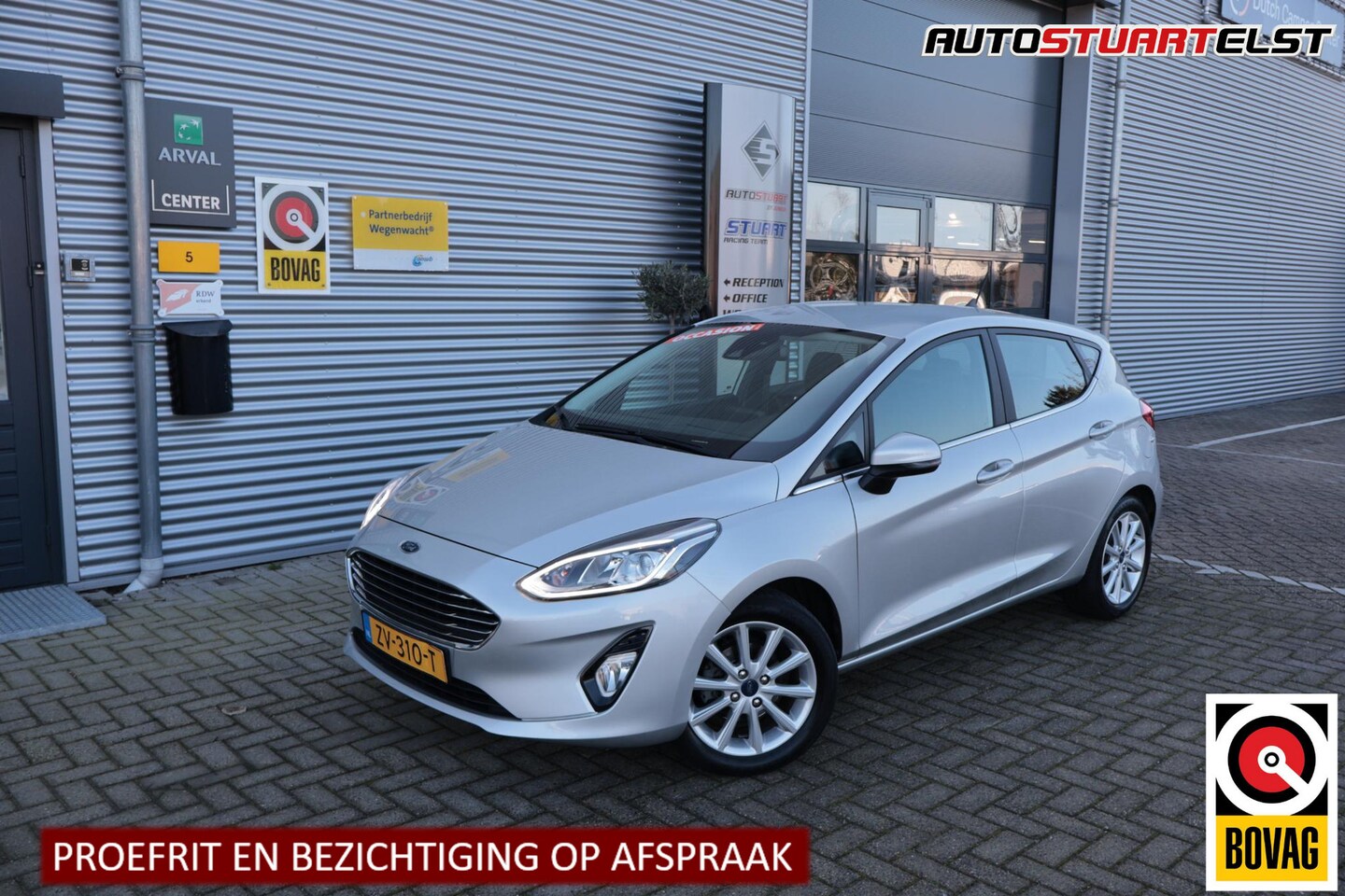 Ford Fiesta - 1.0 EcoBoost Titanium Navi | Airco | Lichtmetalen velgen | ECC | Sportstoelen | BTW-auto | - AutoWereld.nl