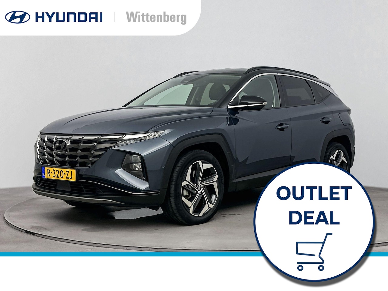 Hyundai Tucson - 1.6 T-GDI HEV Premium | Outletdeal! | Leer | El. bed. stoelen | Navigatie | 360 Camera | S - AutoWereld.nl