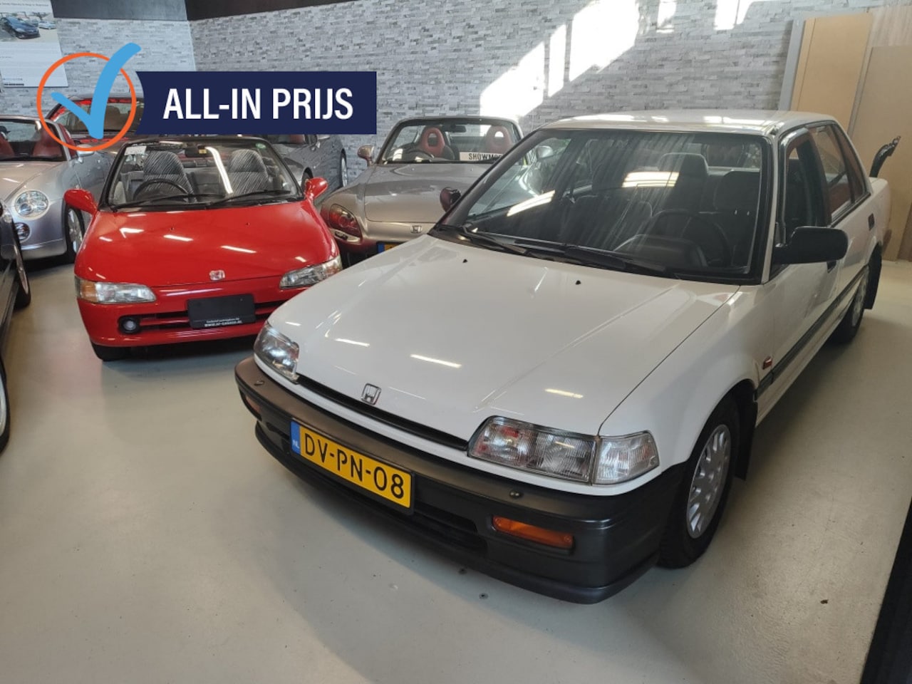 Honda Civic - 1.5i SEDAN Comp. onderhoud COLLECTORSITEM + GARANTIE! - AutoWereld.nl