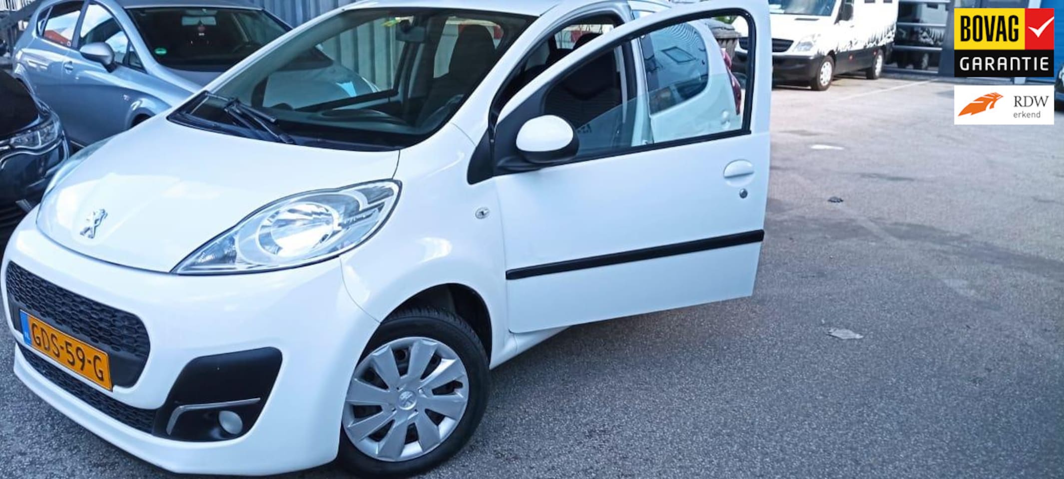 Peugeot 107 - 1.0/Airco/Elek Pakket/Nw APK/Garantie - AutoWereld.nl