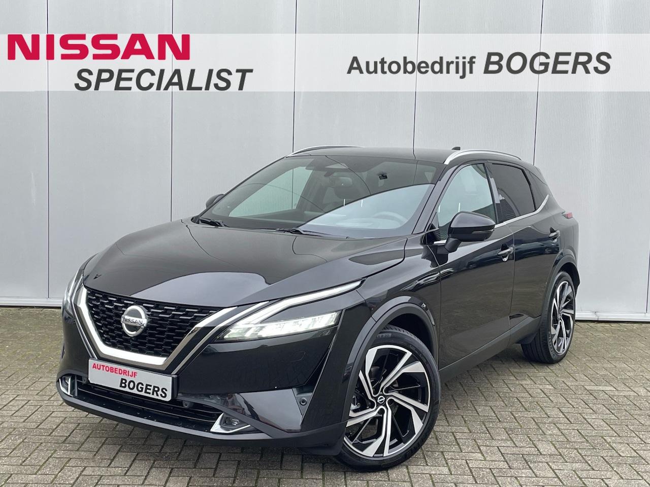 Nissan Qashqai - 1.3 MHEV Tekna Plus Automaat Navigatie, Panoramadak, Leder, 19"Lm, LED, Adaptive Cruise Co - AutoWereld.nl