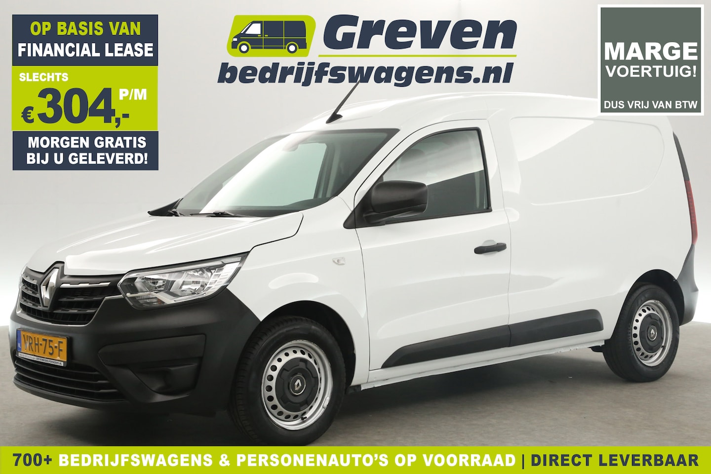 Renault Express - 1.5 dCi L1H1 Marge Airco Cruise Parkeersensoren Elektrpakket Schuifdeur - AutoWereld.nl