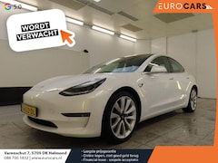 Tesla Model 3 - Long Range AWD 75 kWh 19" LM Velgen Leder Full Self Driving LED Trekhaak Navi Autopilot Pa