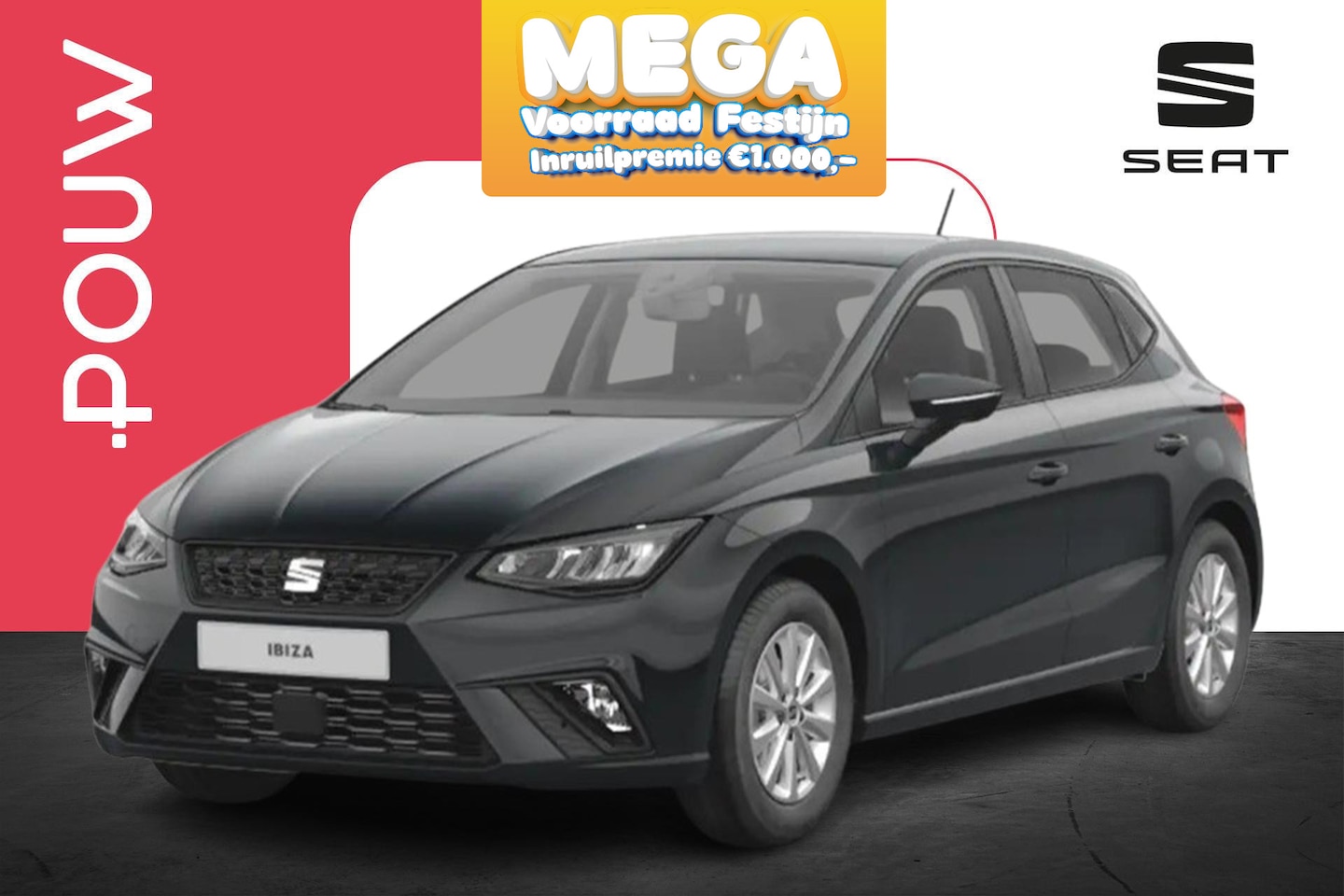 Seat Ibiza - 1.0 EcoTSI 95pk Style Plus | Virtual Cockpit | 15" Velgen - AutoWereld.nl