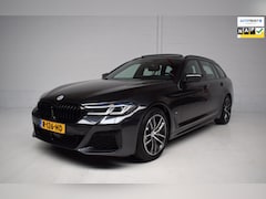 BMW 5-serie Touring - 530i 245PK AUT8 M-SPORT ORG.NED / PANORAMADAK / NAPPA-LEER / CAMERA / EL.TREKHAAK / LASER