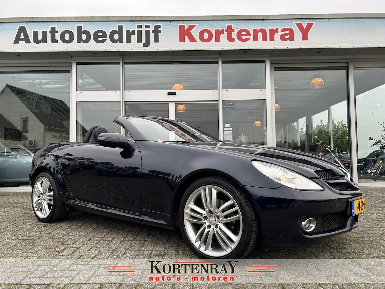 Mercedes-Benz SLK-klasse - 200 K. automaat/nieuwstaat/leder/navi/airco/cruise control/zie foto's - AutoWereld.nl