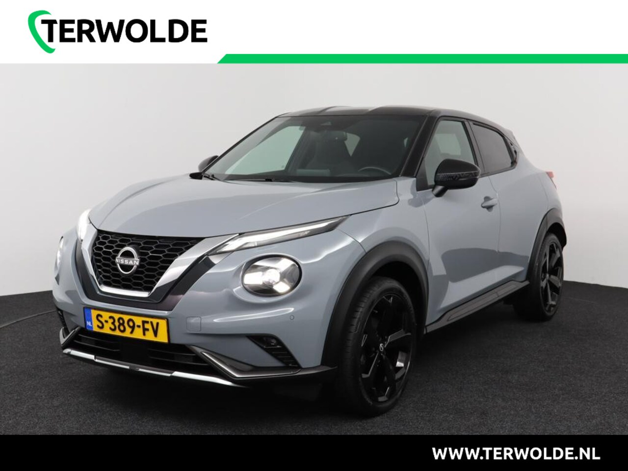 Nissan Juke - 1.0 DIG-T Kiiro | Navigatie | Two-Tone | Afn. Trekhaak | Privacy Glass | Stoelverwarming | - AutoWereld.nl