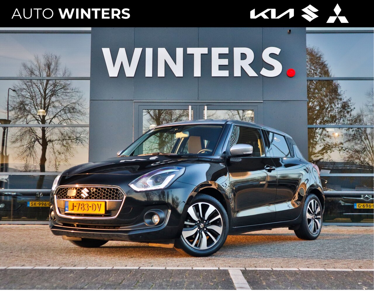 Suzuki Swift - 1.2 Stijl Smart Hybrid Navi+BT+Cam ECC-Airco +adapt. Cr.Control+Stoelverw. - AutoWereld.nl