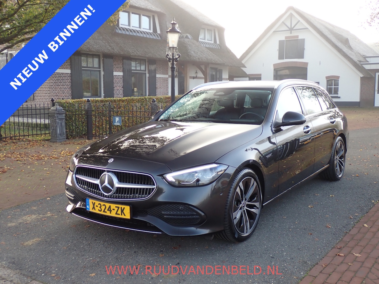 Mercedes-Benz C-klasse Estate - 180 LuxuryLine PREMIUMPACK 360*CAMERA/SFEERVERLICHTING/18''/MEMORY-PAKKET - AutoWereld.nl