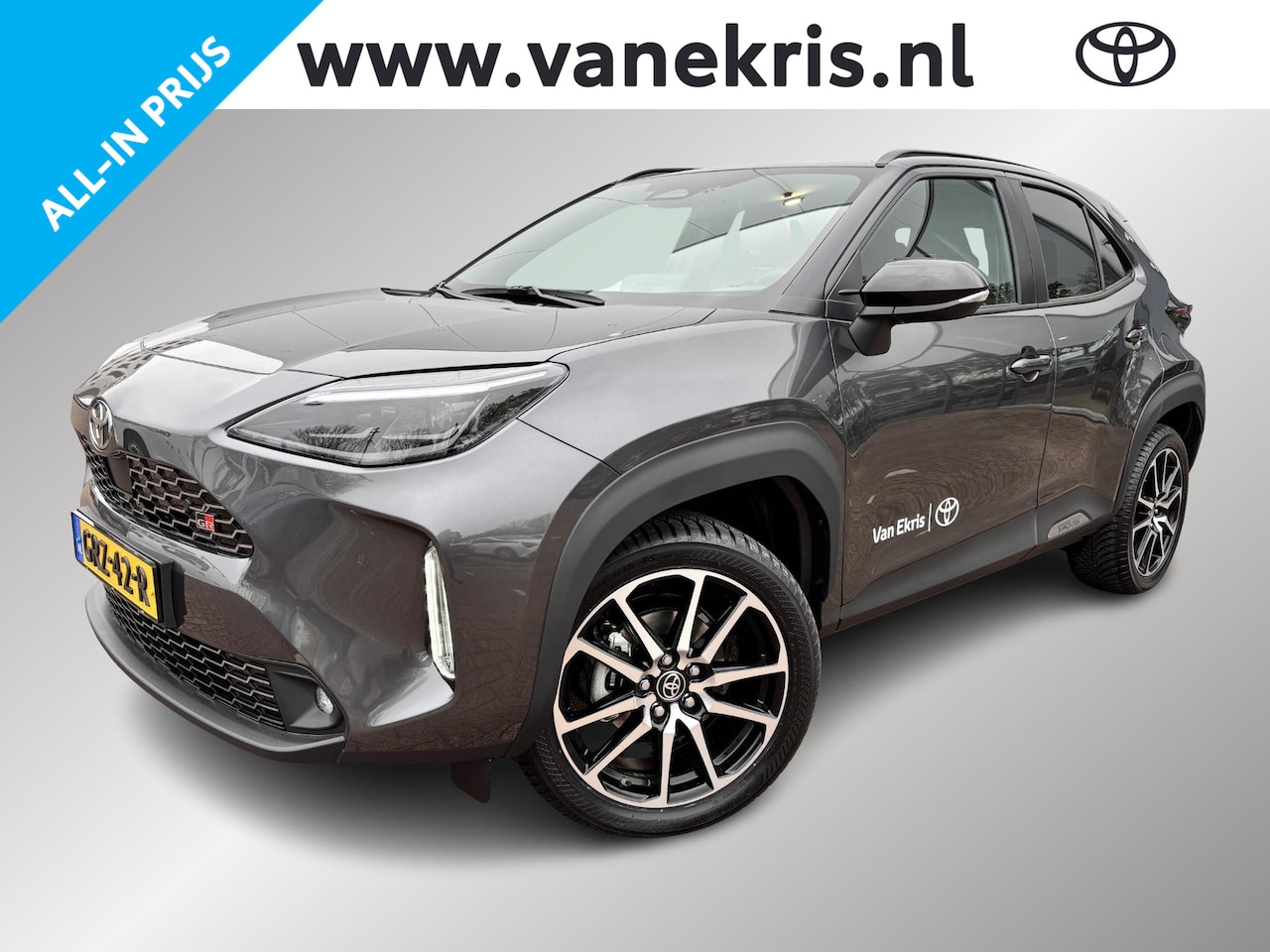 Toyota Yaris Cross - 1.5 Hybrid 130 GR Sport Allseason banden,Apple Carplay Android Auto, Parkeersensoren, Dode - AutoWereld.nl