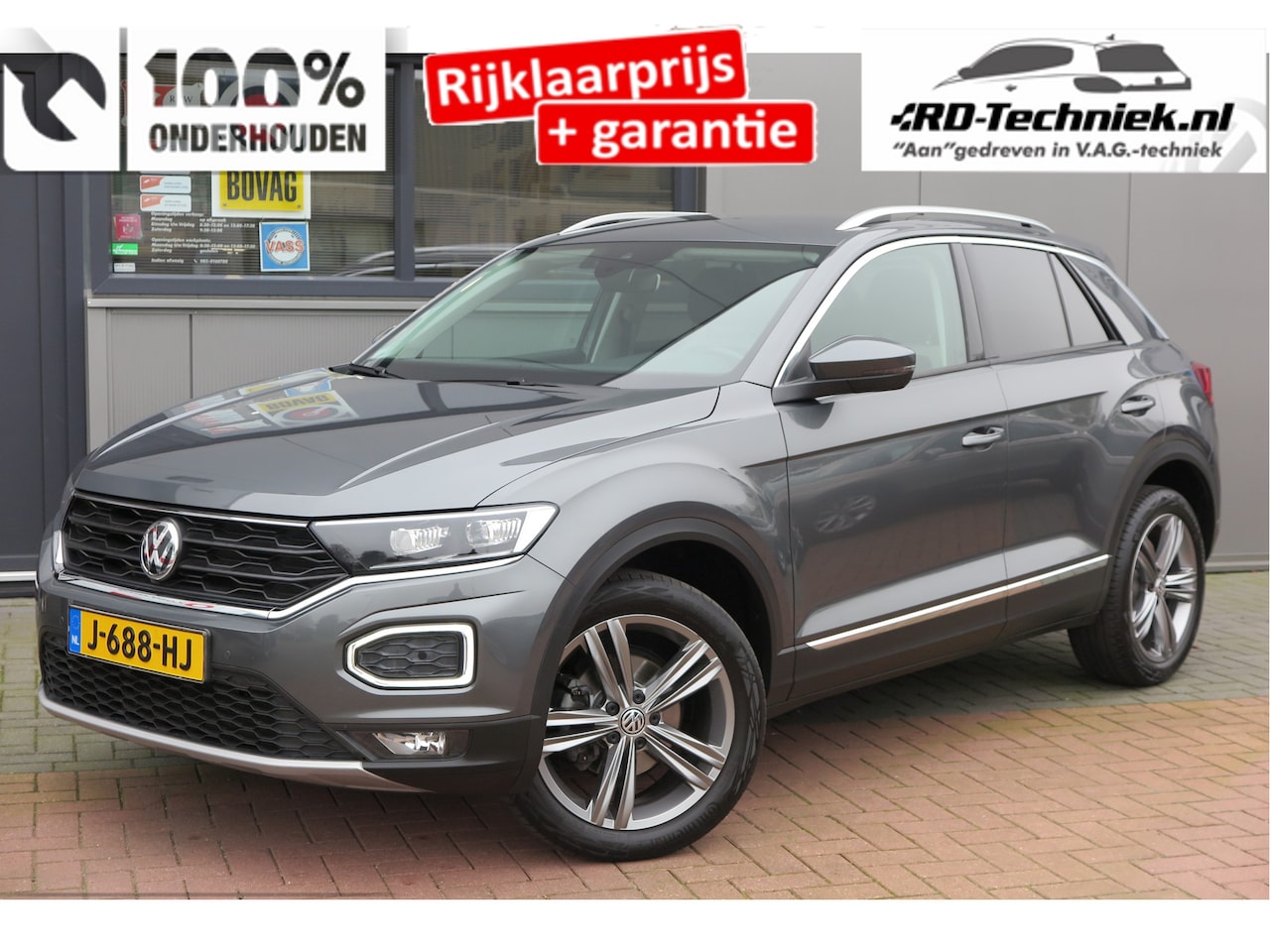 Volkswagen T-Roc - 1.5 TSI Sport 110kw 150pk DSG,Virtual cockpit,Trekhaak,Led,Navi, PDC, Stoelverwarming, Car - AutoWereld.nl