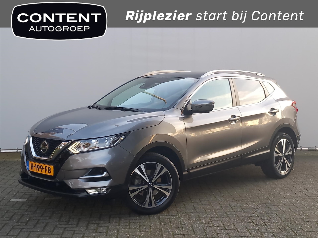 Nissan Qashqai - 1.3 DIG-T 140pk N-Connecta I Navi I Trekhaak I Panoramadak - AutoWereld.nl