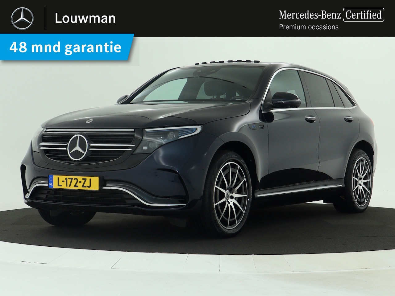 Mercedes-Benz EQC - 400 4MATIC Business Solution AMG 80 kWh | Trekhaak | Rijassistentie Pack | Schuifdak | Bur - AutoWereld.nl