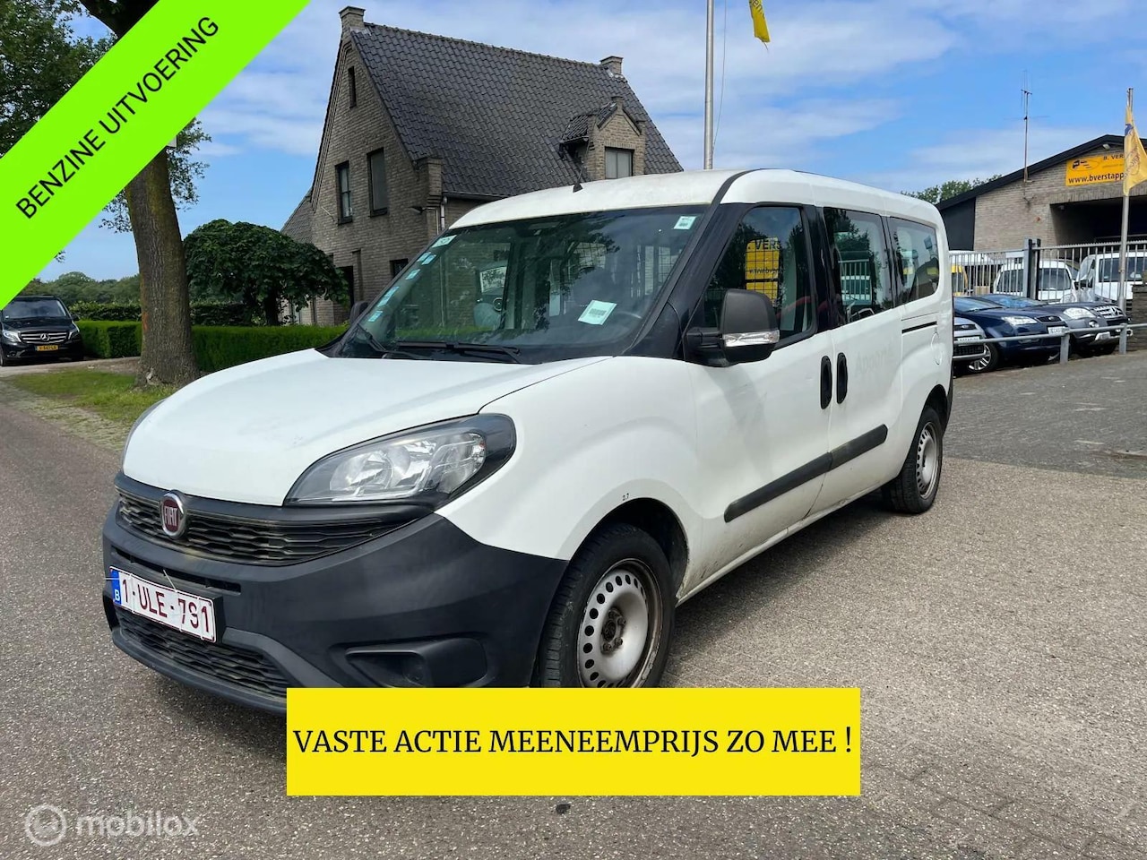 Fiat Doblò - 1.4 Fire L2H1 Maxi BENZINE UITVOERING - AutoWereld.nl