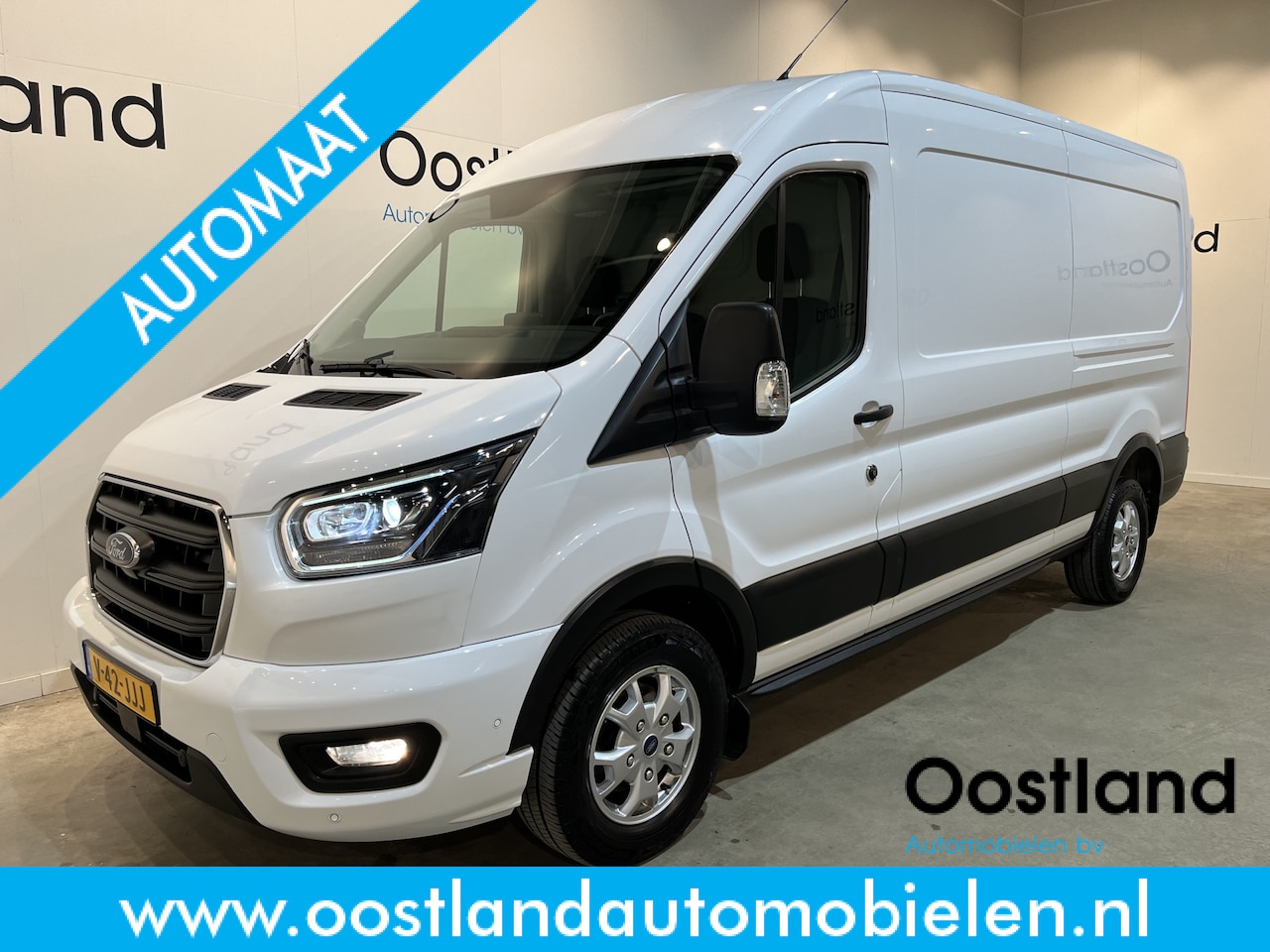 Ford Transit - 350 2.0 TDCI L3H2 Trend 130 PK Automaat / Euro 6 / Airco / Cruise Control / CarPlay / PDC - AutoWereld.nl