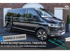 Volkswagen Transporter Caravelle - T6.1 2.0 TDI 204 PK DSG L2H1 A-KLEP FULL OPTIONS DUB/CAB ACC | LED | Leder | Side Assist |