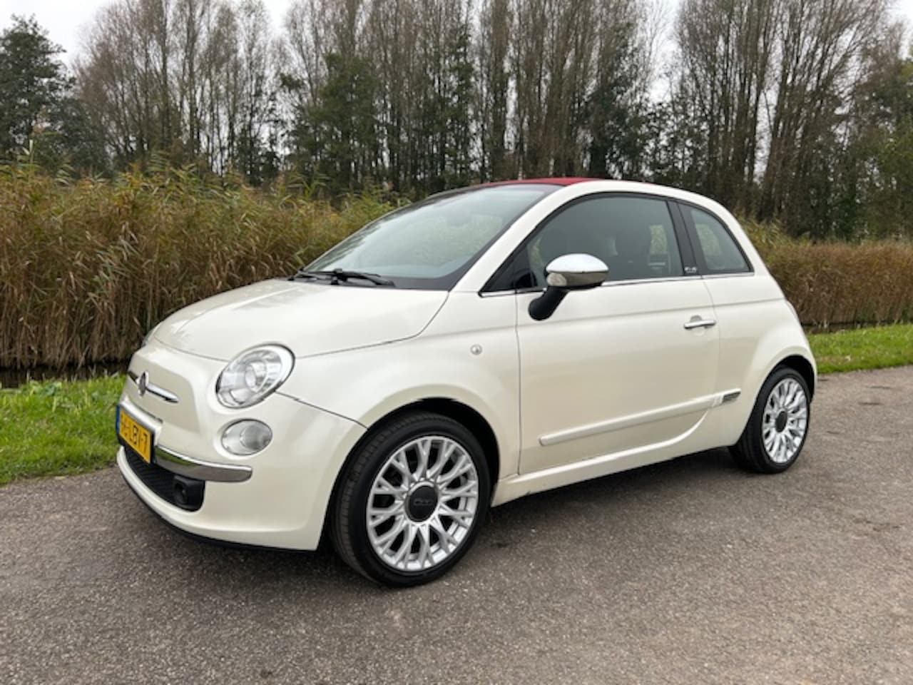 Fiat 500 C - 1.2 Lounge | Cabrio | Leder | Climate control | NAP | Rijklaar prijs! - AutoWereld.nl