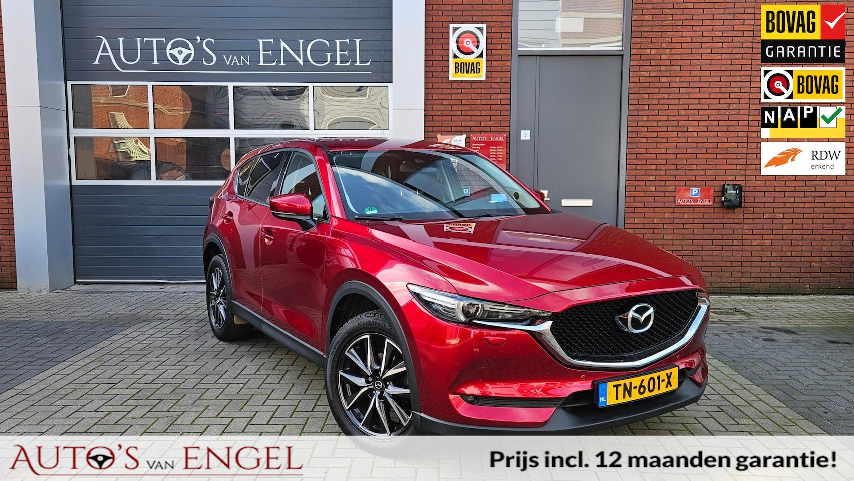 Mazda CX-5 - 2.0 SkyActiv-G 165 GT-Luxury Leder/Memory/Garantie - AutoWereld.nl