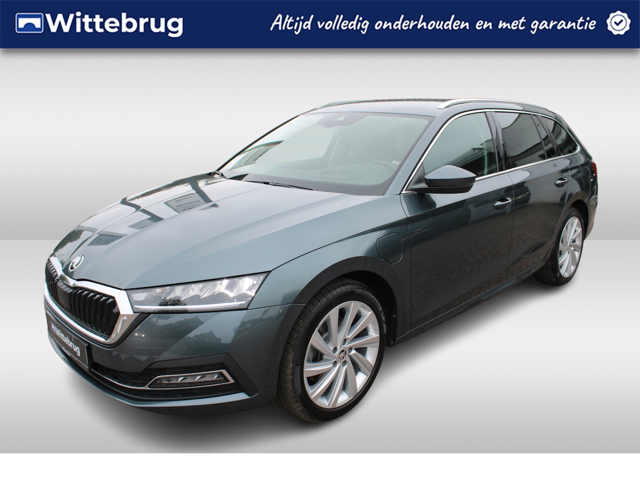 Skoda Octavia Combi - 1.4 TSI iV PHEV 204pk Style Lederen bekleding / LM 18 inch / Navigatie - AutoWereld.nl