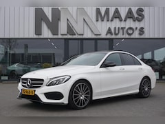 Mercedes-Benz C-klasse - 180 AMG NIGHT PANORAMADAK 19 inch