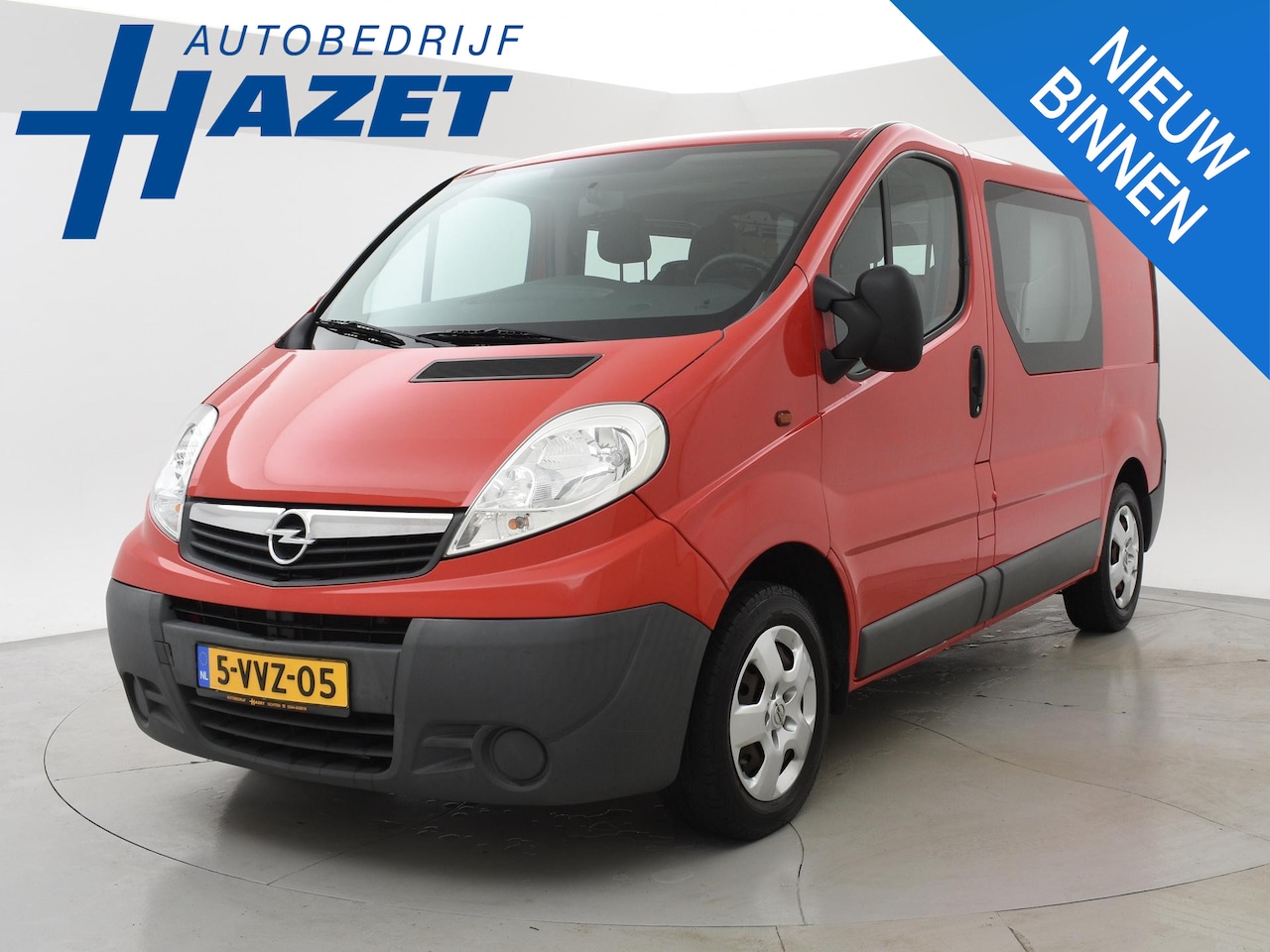 Opel Vivaro - 2.0 CDTI 6-PERS. DUBBEL CABINE + TREKHAAK - AutoWereld.nl