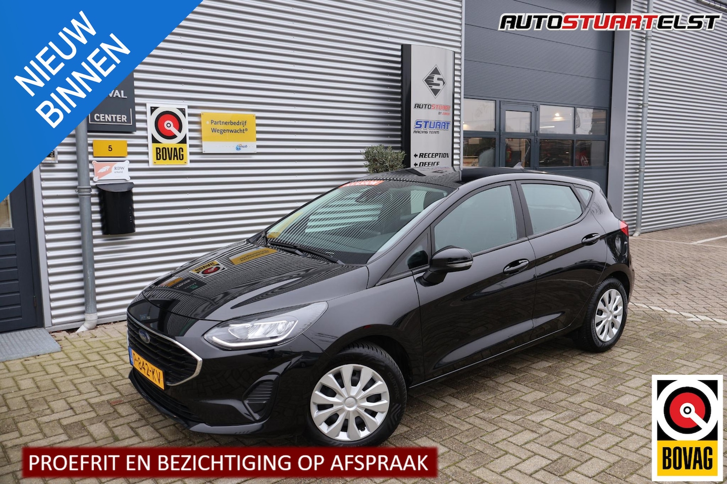 Ford Fiesta - 1.0 EcoBoost Connected 100PK|NEW-Model|NAVI|PDC|Cruise-Control|NL-Auto|1e Eigenaar|Dealer- - AutoWereld.nl