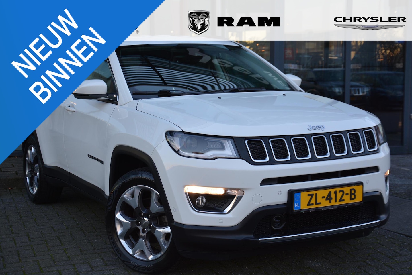 Jeep Compass - 1.4 MultiAir Limited | NAP | Trekhaak - AutoWereld.nl