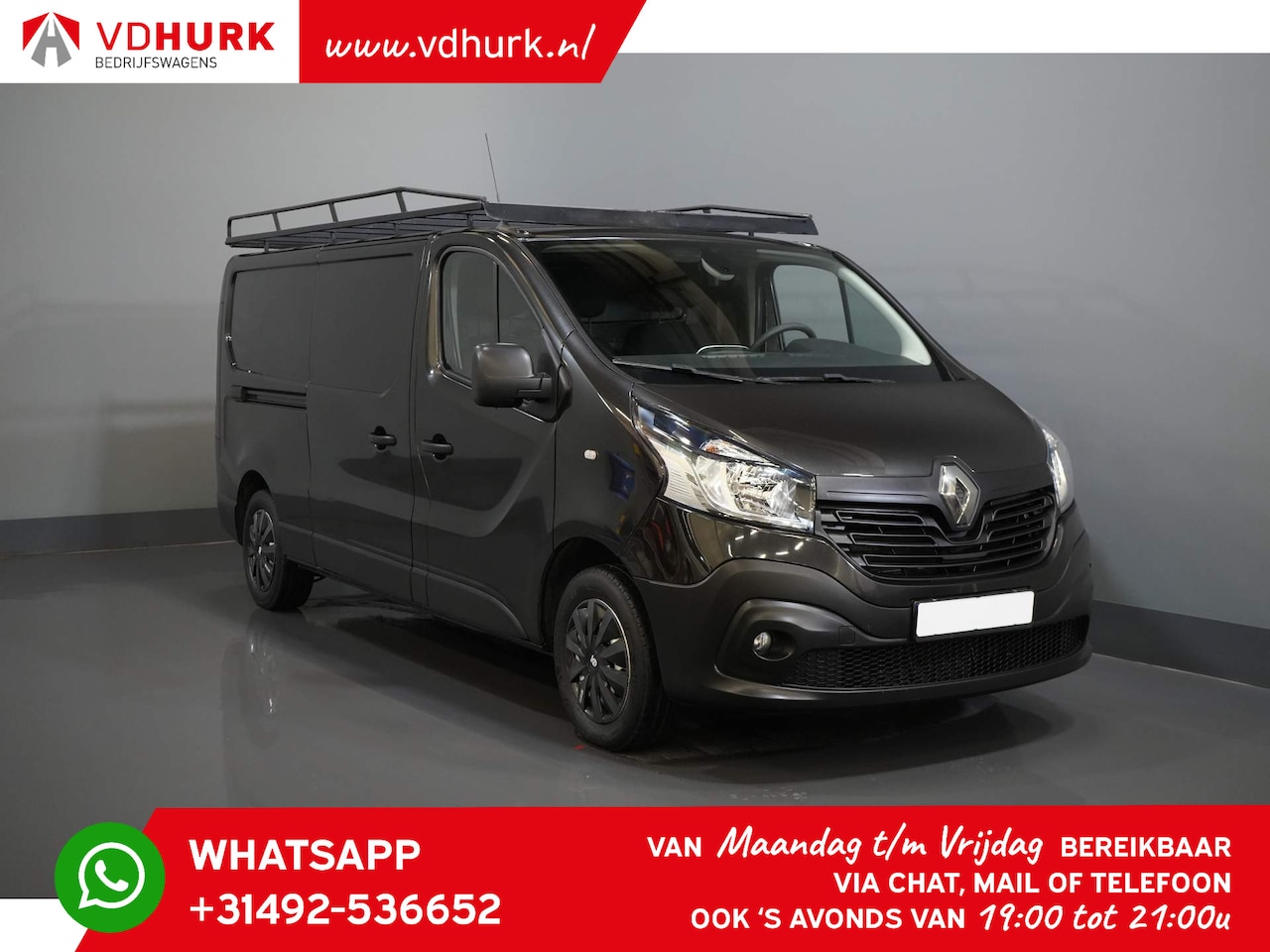 Renault Trafic - 1.6 dCi L2 Imperiaal/ Climate/ Navi/ Camera/ Cruise/ PDC/ Trekhaak - AutoWereld.nl