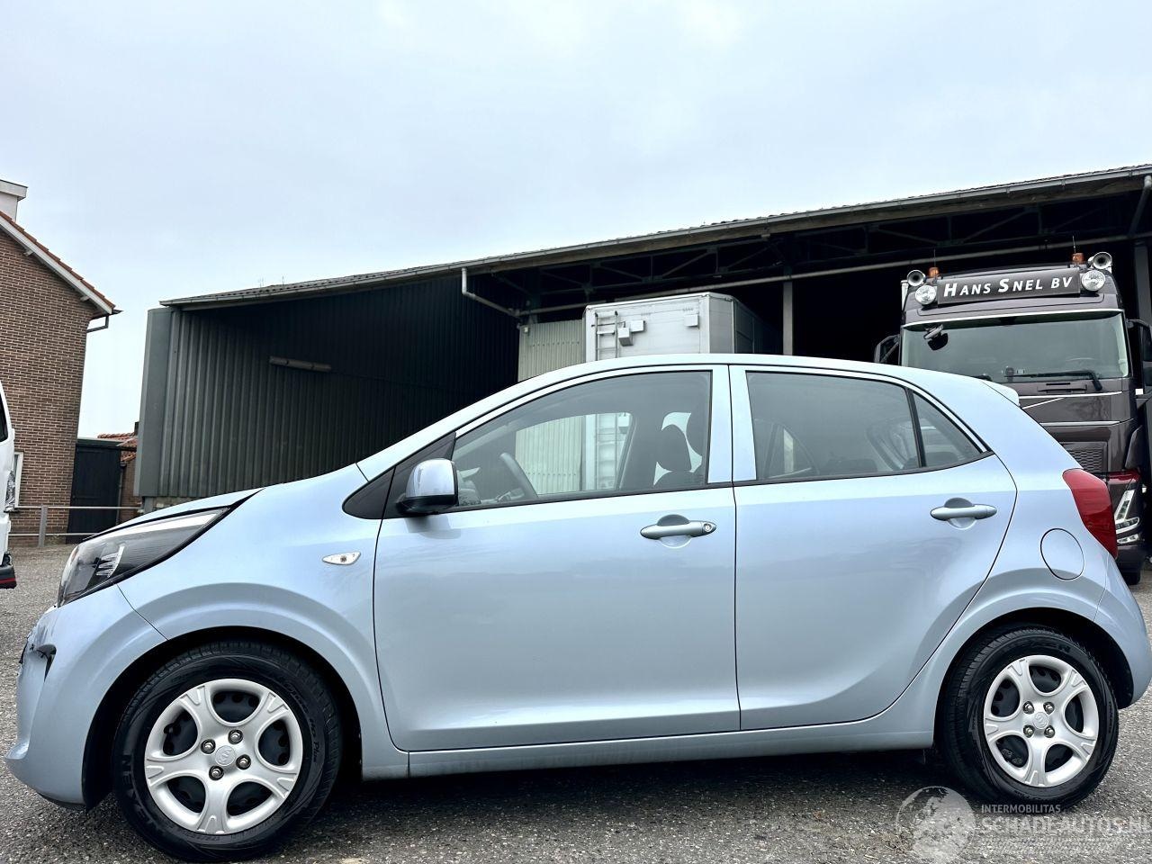 Kia Picanto - 1.0 CVVT 67pk EconomyPlusLine 5drs - airco - nap - elektr ramen v - aux - usb - radio - zi - AutoWereld.nl