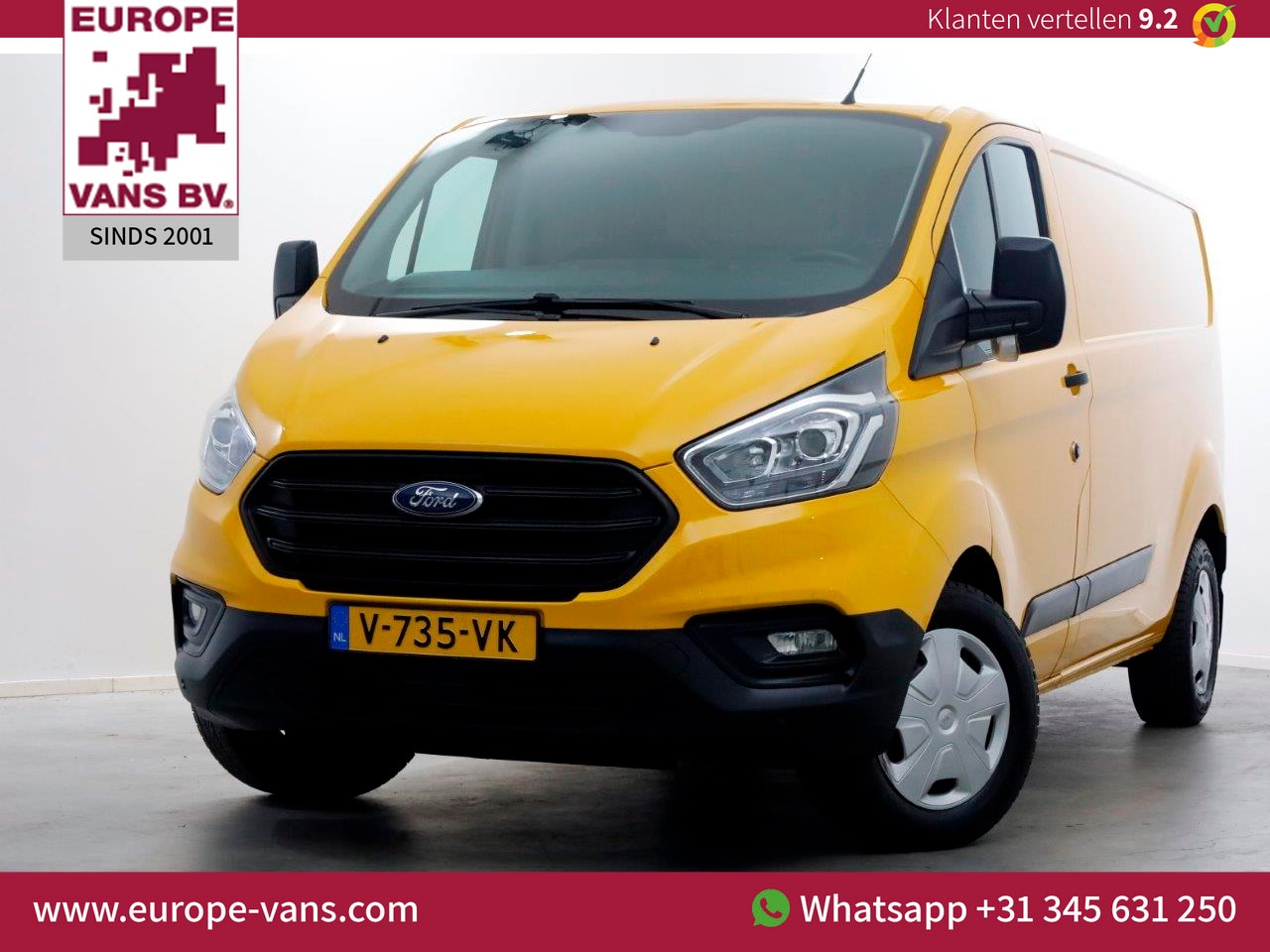 Ford Transit Custom - 2.0 TDCI E6 L2H1 Trend Airco/Trekhaak 2800kg 02-2019 - AutoWereld.nl