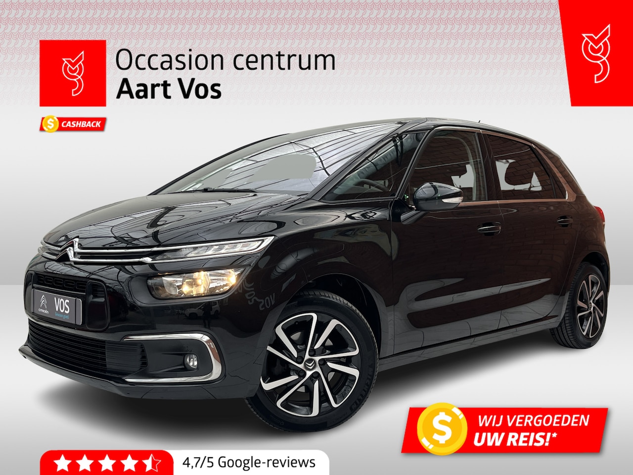 Citroën C4 SpaceTourer - PureTech 130 Selection | Carplay/Android Auto | Trekhaak | - AutoWereld.nl