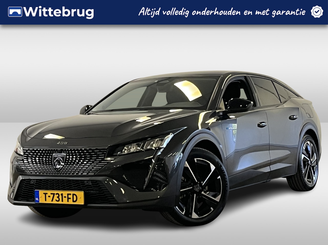 Peugeot 408 - 1.6 HYbrid Allure Pack 180 EAT8 1.6 HYbrid Allure Pack 180 EAT8 - AutoWereld.nl