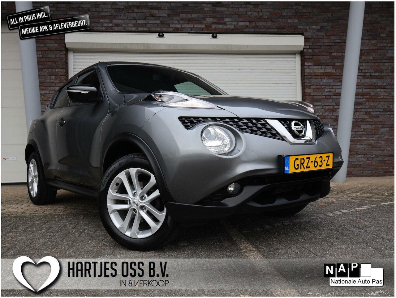 Nissan Juke - 1.2 DIG-T S/S Tekna (Vol-Opties!) 1e eigenaar - AutoWereld.nl