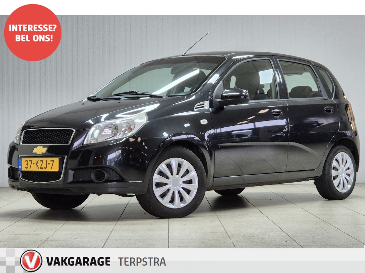 Chevrolet Aveo - 1.2 16V LS B-clever 5-Drs/ Trekhaak/ Airco/ Bumpers in kleur/ C.v. afstand/ Elek. ramen/ I - AutoWereld.nl