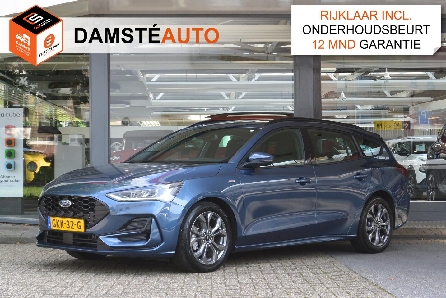 Ford Focus Wagon - ST-Line 1.0 EcoBoost Hybrid 125pk Powershift │ Automaat │ Achteruitrijcamera - AutoWereld.nl