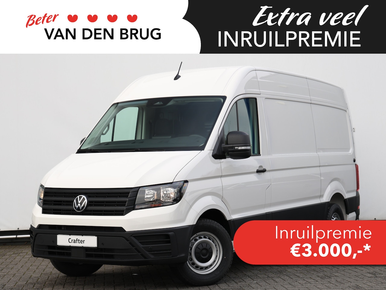 Volkswagen Crafter - 30 2.0 TDI 140pk L3H3 Trendline | Nieuw model | Airco | Cruise control | Bijrijdersbank | - AutoWereld.nl