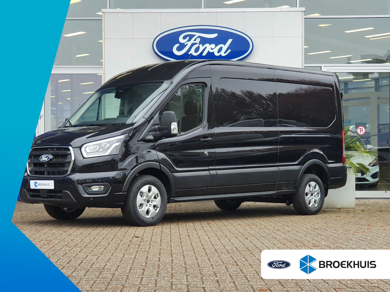 Ford Transit - 350 2.0 165 pk TDCI L3H2 Limited | € 7.080,- Voorraad Voordeel | Safety & Comfort Pack 1 | - AutoWereld.nl