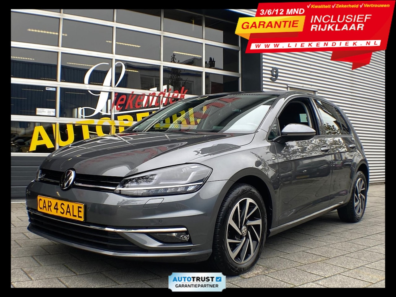 Volkswagen Golf - 1.0 TSI Comfortline Business - Navigatie I Airco I LED I PDC I Sport velgen I Dealer onder - AutoWereld.nl