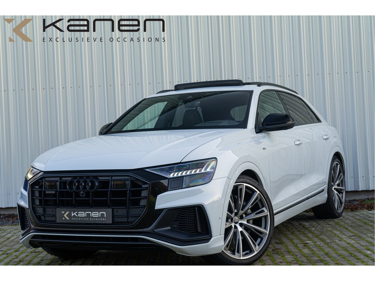 Audi Q8 - 55 TFSI e Quattro S-Line Pano RS Stoel ACC 360 Head Up Ambient Matrix B&O Luchtv. Softclos - AutoWereld.nl