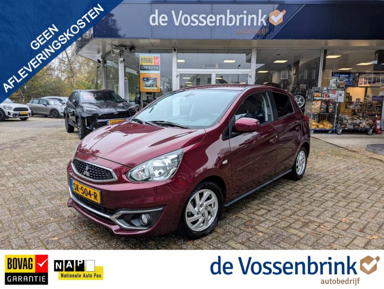 Mitsubishi Space Star - 1.0 Intense Automaat NL-Auto *Geen Afl. kosten* - AutoWereld.nl