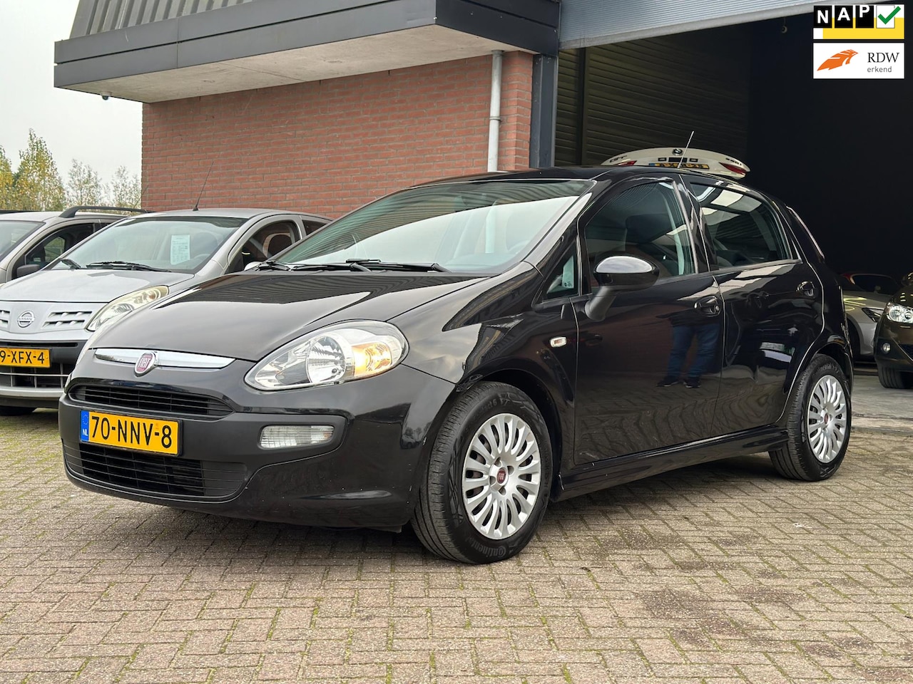 Fiat Punto Evo - 1.3 M-Jet Dynamic AIRCO, BLEU&ME, BOEKJES, NETTE AUTO!! - AutoWereld.nl