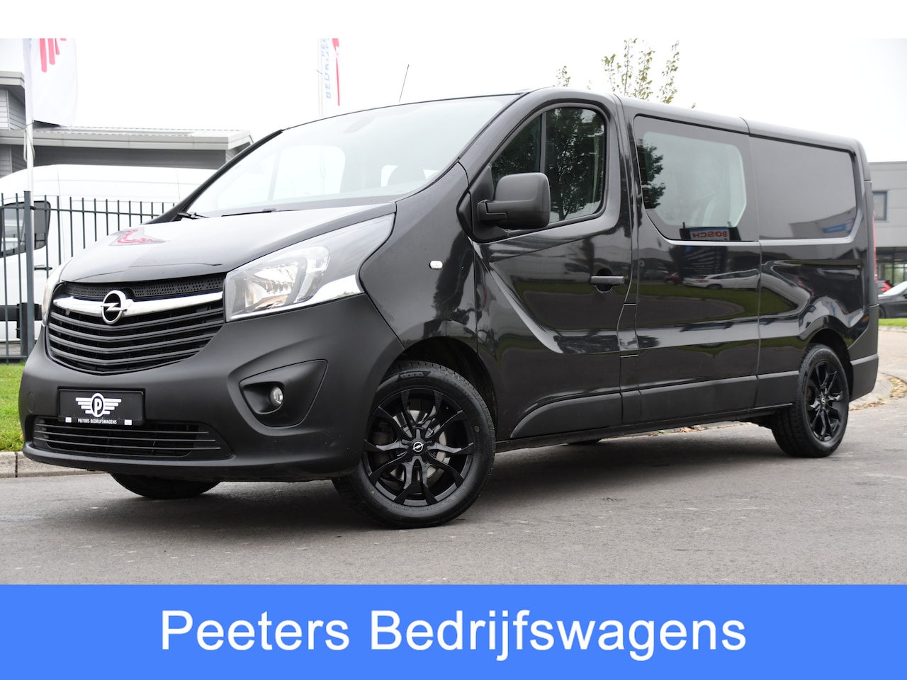 Opel Vivaro - 1.6 CDTI L2H1 DC Black Edition Camera, Cruise, Sensoren, 95PK, NAVI, Airco, UNIEK! - AutoWereld.nl