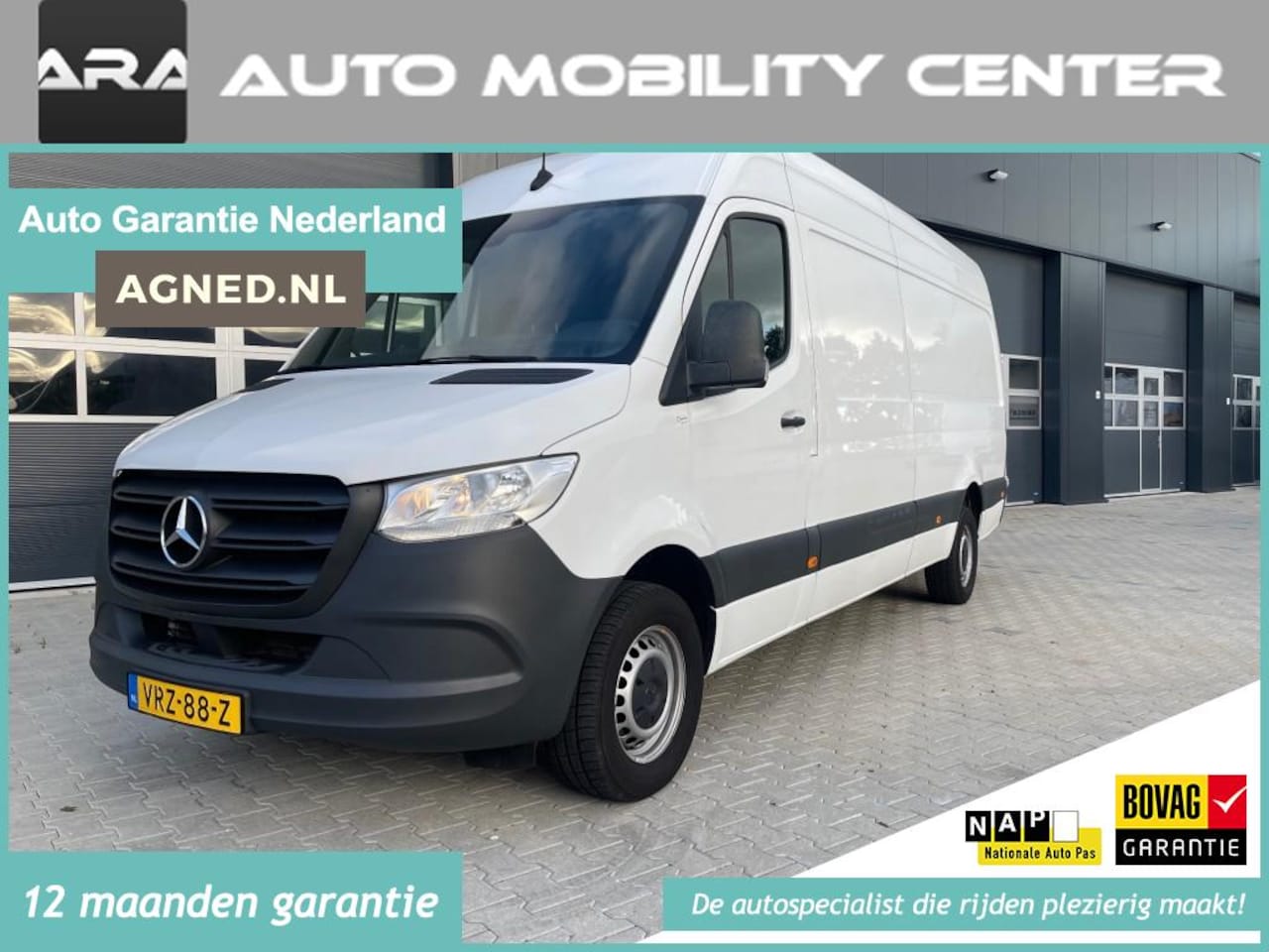 Mercedes-Benz Sprinter - Mercedes-Benz Sprinter - 317 1.9 CDI 170PK L3H2 RWD  CAMERA  CRU - AutoWereld.nl