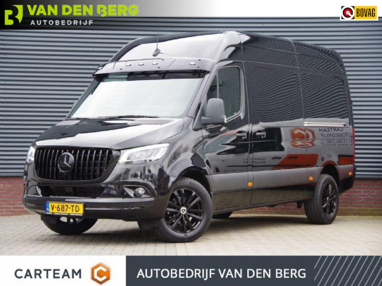 Mercedes-Benz Sprinter - 319 3.0 CDI V6 L2H2 AUT. LED, 2X SCHUIFDEUR, CAMERA, NAVI, CRUISE, CLIMA, NAP DUBBELE CABI - AutoWereld.nl