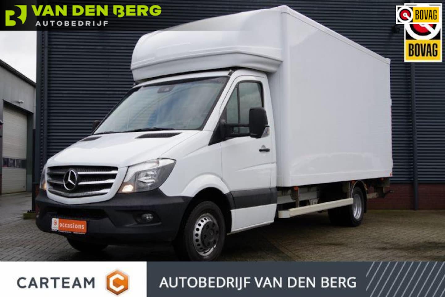 Mercedes-Benz Sprinter - 519 3.0 CDI V6 3P, BAKWAGEN/LAADKLEP, AUT. DUBBEL LUCHT, CAMERA, NAVI, AIRCO, ZIJDEUR, - AutoWereld.nl